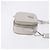 PRADA Schultertasche Saffiano Ivory Silver Auth 198874V Silber Roh - Ansicht 4