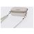 PRADA Schultertasche Saffiano Ivory Silver Auth 198874V Silber Roh - Ansicht 6