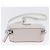 PRADA Schultertasche Saffiano Ivory Silver Auth 198874V Silber Roh - Ansicht 9