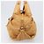 Bulgari Borsa a spalla BVLGARI Chandra in pelle Beige Gold Auth am12555M D'oro - vista 4