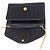 Bolso de hombro con cadena Christian Dior Canvas Black Gold Tone Auth ka6175 Negro - vista 16