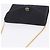 Bolso de hombro con cadena Christian Dior Canvas Black Gold Tone Auth ka6175 Negro - vista 6
