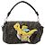 FENDI x FRGMT x POKEMON Mamma Baguette Kairyu Zucca Brown 8BR600 Auth 167552SM Marrone Argento