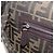 FENDI x FRGMT x POKEMON Mamma Baguette Kairyu Zucca Brown 8BR600 Auth 167552SM Marrone Argento - vista 25