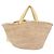 Borsa a mano VALENTINO in rafia beige e oro autentica bs36900V D'oro - vista 2