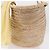 Borsa a mano VALENTINO in rafia beige e oro autentica bs36900V D'oro - vista 3