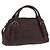 Miu Miu Hand Bag Leather Croco Embossed Brown Auth 202935V