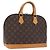 LOUIS VUITTON Monogram Alma Handtasche M51130 LV Auth 200474V Monogramm