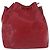 Borsa a tracolla LOUIS VUITTON Epi Petit Noe Rossa M44107 LV Auth ka5541 Rosso - vista 2