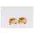 Orecchini Christian Dior metallo set da 3 tono oro Auth SW2808 - vista 15