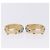 Orecchini Christian Dior metallo set da 3 tono oro Auth SW2808 - vista 3