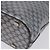 Céline CELINE Macadam Shoulder Bag PVC Leather Silver Black Auth 201404A Silvery - view 13