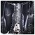 Céline CELINE Macadam Shoulder Bag PVC Leather Silver Black Auth 201404A Silvery - view 19