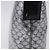 Céline CELINE Macadam Shoulder Bag PVC Leather Silver Black Auth 201404A Silvery - view 7