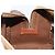 Céline Bolsa Boston CELINE Macadam Canvas PVC Couro Marrom Dourado Auth 203018 - vista 22