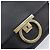 Borsa a tracolla Salvatore Ferragamo in pelle nera e oro Auth 199863A Nero D'oro - vista 17