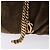 Borsa a tracolla CARTIER Camoscio Verde Oro Auth 203184V D'oro - vista 20
