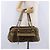 Borsa a tracolla CARTIER Camoscio Verde Oro Auth 203184V D'oro - vista 36
