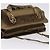 Borsa a tracolla CARTIER Camoscio Verde Oro Auth 203184V D'oro - vista 7