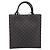 Céline CELINE Triomphe Vertical Cabas Handtasche PVC Schwarz Gold Auth 202581V Golden - Ansicht 3