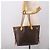 Borsa Tote LOUIS VUITTON Monogram Neverfull MM M40156 LV Auth 203165 Monogramma - vista 24