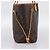 Borsa Tote LOUIS VUITTON Monogram Neverfull MM M40156 LV Auth 203165 Monogramma - vista 3