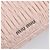 Borsa a tracolla Miu Miu Matelassé Bijoux Chain in raso rosa argento Auth 200528V - vista 15