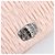 Borsa a tracolla Miu Miu Matelassé Bijoux Chain in raso rosa argento Auth 200528V - vista 16