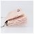 Borsa a tracolla Miu Miu Matelassé Bijoux Chain in raso rosa argento Auth 200528V - vista 5
