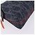 Pouch Christian Dior Trotter Canvas Flight Line Denim Navy Silver Auth 203039A Argento Blu navy - vista 8