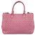 Borsa a mano Miu Miu Matelassé in pelle Rosa Argento Auth ka6078A - vista 2