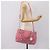 Borsa a mano Miu Miu Matelassé in pelle Rosa Argento Auth ka6078A - vista 26