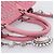Borsa a mano Miu Miu Matelassé in pelle Rosa Argento Auth ka6078A - vista 7