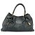 Chloé Borsa Tote Chloe Victoria in Pelle Verde Tono Oro Auth 203354 - vista 2