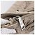 Borsa a mano Prada Gathered in pelle 2way Ivory Silver Auth 202895A Argento Crudo - vista 28