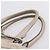 Borsa a mano Prada Gathered in pelle 2way Ivory Silver Auth 202895A Argento Crudo - vista 9