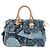 Borsa LOUIS VUITTON Monogram Denim Patchwork Speedy 30 Blu M95380 Auth 202605SM - vista 13