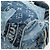 Borsa LOUIS VUITTON Monogram Denim Patchwork Speedy 30 Blu M95380 Auth 202605SM - vista 16