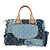 Borsa LOUIS VUITTON Monogram Denim Patchwork Speedy 30 Blu M95380 Auth 202605SM - vista 2
