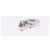 GIVENCHY Set Bracciale e Orecchini in metallo 3 Pezzi Tono Oro Argento Auth SW2827 - vista 12