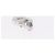GIVENCHY Set Bracciale e Orecchini in metallo 3 Pezzi Tono Oro Argento Auth SW2827 - vista 14