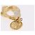 GIVENCHY Set Bracciale e Orecchini in metallo 3 Pezzi Tono Oro Argento Auth SW2827 - vista 6