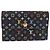 Portafoglio LOUIS VUITTON Monogram Multicolor Nero LV Auth mr2867 - vista 2
