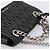 Borsa a tracolla Miu Miu Matelassé con catena in pelle nera e argento Auth 203216V Nero - vista 6