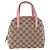 Borsa GUCCI GG Canvas Beige 124542 Auth 200546V - vista 2