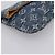 LOUIS VUITTON Monogram Denim Pochette Plat Clutch Bag Blue M95007 Auth 202197V - vista 9