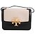 Bolso de hombro Eleanor de cuero negro Tory Burch
