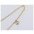 LOUIS VUITTON Monogram Collier Roman Holiday Necklace Gold M80272 Auth 203051M - vista 14