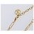 LOUIS VUITTON Monogram Collier Roman Holiday Necklace Gold M80272 Auth 203051M - vista 9