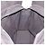 Hermès HERMES Her Line Tote MM Tote Bag Canvas Gray Silver Auth 203783 Marrone Argento - vista 16